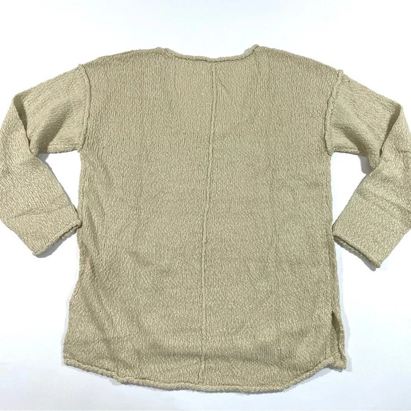 New Aerie Oversized Drop Shoulder Sweater Tan - Picture 3 of 8